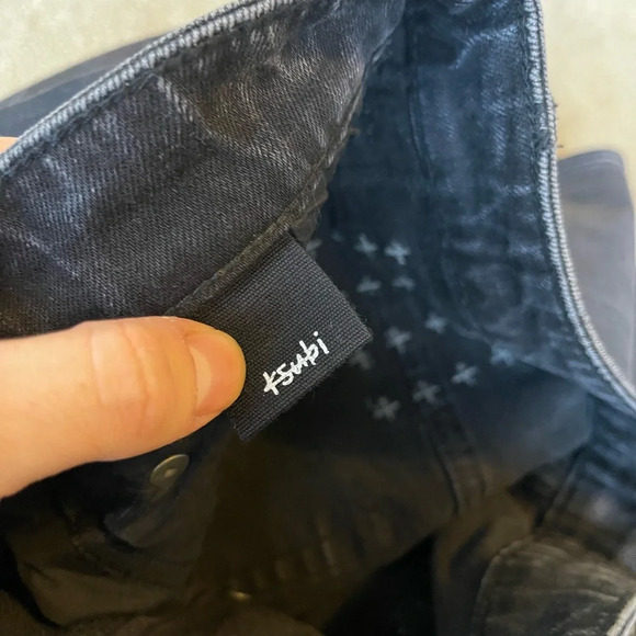 KSUBI Black Bronko Metalik Jeans size 33 - Picture 7 of 8
